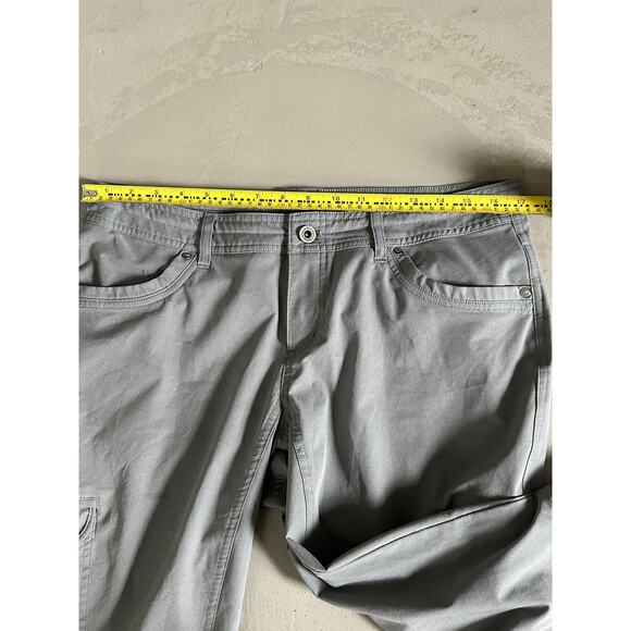 KUHL Freeflex Roll Up Gray Hiking Pants size 12 (Short) - Picture 10 of 16